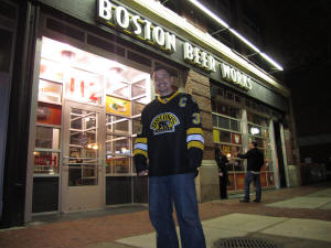 Boston Beer Works on the Frozen Pond Pilgrimage - Boston Bruins