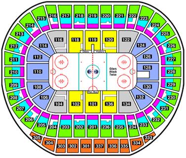 NHL Hockey Arenas - Rexall Place - Home of the Edmonton Oilers